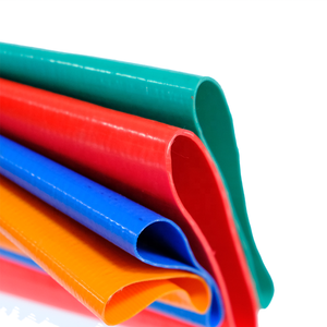 Système d'<span class=keywords><strong>irrigation</strong></span> agricole extensible flexible en PVC de 2, 3, 4, 6, 10 pouces, tuyau plat personnalisé pour l'agriculture et l'eau - Product Image 1