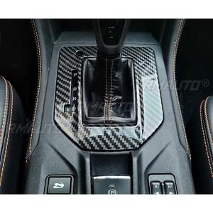 Placa Decorativa de Fibra de Carbono para la Palanca de Cambios de Subaru XV 2018-2023, para Volante a la Derecha/Izquierda, Modificación de la Placa de la Palanca de Cambios - Product Image 4