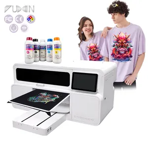 Chi phí cao hiệu suất DTG impresora trạm duy nhất 38*47cm Kích thước trực tiếp đến T-Shirt máy in phun DTG