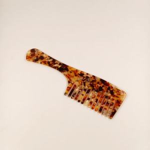 SINAYA Peigne à dents larges personnalisé <span class=keywords><strong>de</strong></span> 20 <span class=keywords><strong>cm</strong></span>, épaisseur 4 mm, toutes couleurs et formes, pour boucles <span class=keywords><strong>de</strong></span> cheveux, peignes <span class=keywords><strong>de</strong></span> douche pour femmes et filles - Product Image 3