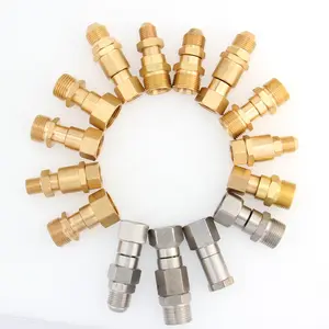 All Copper High-pressure Water Gun Car Washing Machine Tube Rotating Quick Connect Anti Winding Joint