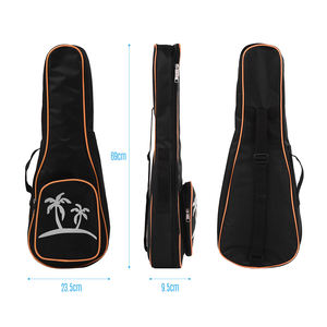 Funda Universal impermeable con diseño <span class=keywords><strong>de</strong></span> árbol <span class=keywords><strong>de</strong></span> <span class=keywords><strong>Coco</strong></span> para guitarra hawaiana, funda para ukelele, Tenor - Product Image 3