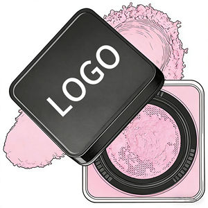 Crème correctrice minérale multicouche transparente anti-brillance, effet maquillage naturel. Compact de maquillage style application épaisse. - Product Image 1