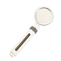 Robinet thermostatique de douche à bouton poussoir en cuivre massif de conception moderne allemande, monocommande, température constante, affichage numérique gris