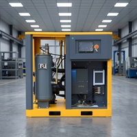 Compresseur d'air à vis Airhorse 22 kW 30 CV à lubrification par huile, 127 CFM 8 bars 10 bars avec moteur IP55 pour l'industrie textile