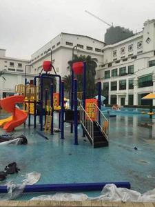 <span class=keywords><strong>Aire</strong></span> de <span class=keywords><strong>jeux</strong></span> <span class=keywords><strong>aquatique</strong></span> en acier inspirée de l'océan, toboggans et jouets pour piscine extérieure, activités aquatiques ludiques pour enfants - Product Image 4