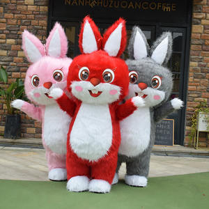 Disfraz Inflable de Personajes: Oso Polar, Oso Fresa, Koala, Osito de Peluche, Tigre, Husky y Perro Callejero, Traje de Mascota para Fiestas - Product Image 1