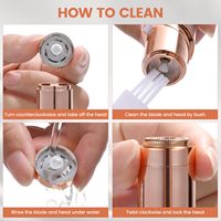 Épilateur électrique pour femme, rasoir et tondeuse à sourcils électrique, personnalisable en usine, vente chaude