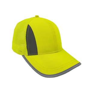 Gorra de Béisbol Verde Fluorescente, Color Brillante, Ajustable con Cierre a Presión - Product Image 4