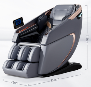 <span class=keywords><strong>C109</strong></span> Meilleur fauteuil de massage Offre Spéciale 4D 6D Manipulateur électrique Soins complets du corps Contrôle vocal intelligent Zéro portable Cuir PU - Product Image 4