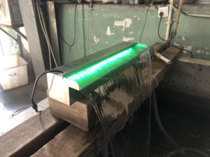 Piscine cascade <span class=keywords><strong>fontaine</strong></span> jardin cascade en acier inoxydable déversoir cascade - Product Image 3