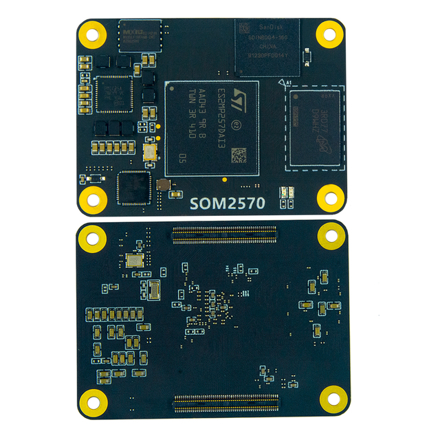Industrial IOT Automation SOM Development Board STM32MP257 64-bit Dual-core 1.5GHz Linux USB PCIe SPI UART 100+ I/O Lines