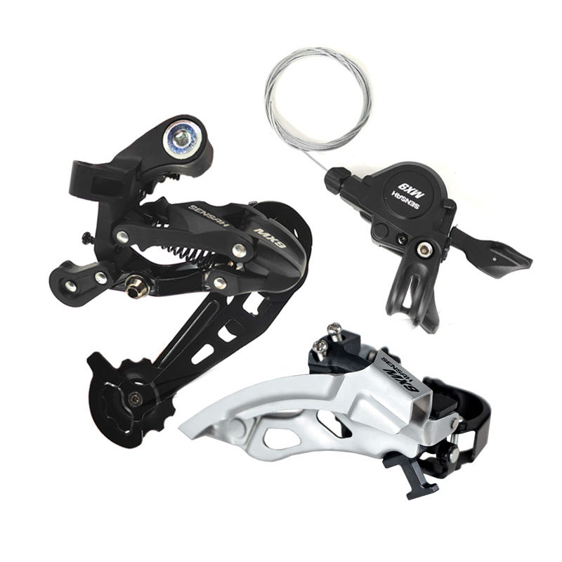 microSHIFT R9 Drop Bar Set Leva Cambio/Freno, 3 x 9 Velocità