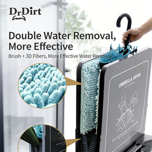 Autocollant personnalisable Système de séchage de parapluie Lieu public Machine sèche-parapluie humide écologique avec tampon en microfibre de qualité - Product Image 4