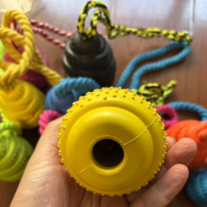 Pet oyuncaklar yıkılmaz diş fırçası tedavi çiğnemek oyuncak toksik olmayan BPA ücretsiz diş temizleme köpek kauçuk oyuncak - Product Image 3