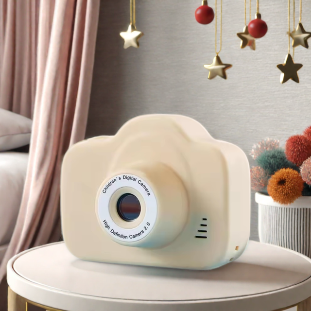 Portable 2.0 Inch IPS Screen Kids Camera Vintage Toy Mini Digital With Recording Function Small Child's Birthday Gift