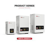 Reguladores/Estabilizadores de Voltaje Automáticos de Tipo Relé de CA de 220V, 3000VA, 3KVA, Monofásicos, para Montaje en Pared, para Aire Acondicionado Doméstico