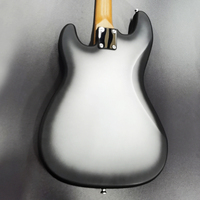 Guitare basse 4 cordes personnalisée, production en usine, acceptant les logos des clients
