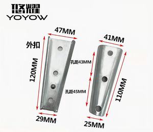 Yellow White Zinc Cone Buckle Sofa Connector <b>Accessory</b> Intersectional Sofa Connector <b>for</b> Living Room <b>Bedroom</b> Home - Product Image 2