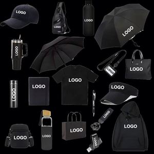 Luxury A5 PU Notebook Planner Custom Logo Corporate Promotional Gift Sets Includes Thermos <b>Cup</b> & Pen for Office Business - Product Image 1