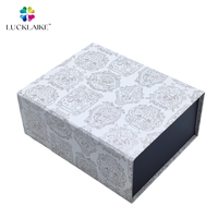 Boîtes pliables magnétiques en carton personnalisables de luxe, fabriquées à la main, emballées à plat, pour cadeaux