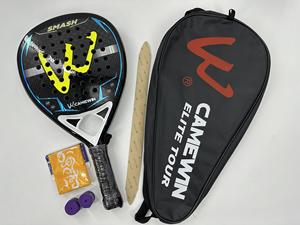Indispensabile per Principianti <span class=keywords><strong>Racchetta</strong></span> da <span class=keywords><strong>Padel</strong></span> in Carbonio 12K + Borsa, <span class=keywords><strong>Misura</strong></span> della Superficie 28,5CM, 360g Leggera, Pronta per la Spedizione, Spedizione Rapida, Imbattibile - Product Image 3