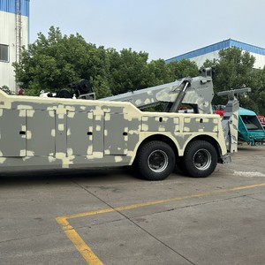 Camion de dépannage intégré Shacman 8x4 30 tonnes avec grue de levage, véhicule de sauvetage routier lourd - Product Image 6