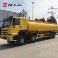 Howo Sinotruk तेल ईंधन टैंक 5000 6000 गैलन पानी दूध परिवहन टैंकर ट्रक बिक्री के लिए