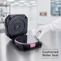 Wafer Silikon Substrat Sirkuit Terpadu Wafer Poles Model Tipe P/N untuk Studi Laboratorium Fabrikasi Chip