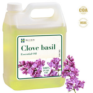 Aceite Esencial de Albahaca 100% Puro y Orgánico - Marca Propia - Destilado al Vapor - Mejor Precio para Relajar la Piel - Product Image 1