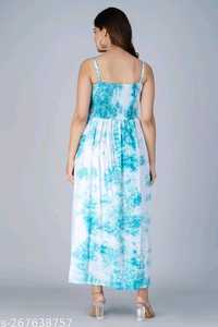 Ropa occidental de mujer para girar gran oferta elegante gasa Maxi vestidos largos para mujer verano vestido Casual mujer ligero wight - Product Image 5