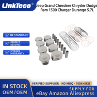Jeu de pistons Linkteco pour Jeep Grand Cherokee Chrysler 300 Dodge Ram 1500 chargeur Durango 5.7L 2009-2016 68046210AB 53022257AC