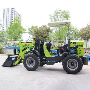 Vente directe usine – Mini-chargeuse sur pneus YC-910 pour travaux de terrassement avec certification CE à vendre - Product Image 3