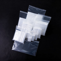 1000 pièces par sac, 1MIL 2MIL 4MIL 6MIL, petits sacs refermables en polyéthylène transparents, mini-sacs à fermeture éclair