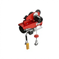 Mini palan électrique 400 kg 220 V PA400, moteur 100 % cuivre pur, treuil à câble portable pour la maison, le garage, l'atelier, la grue de levage