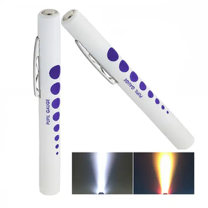 SW-PL01 Oem Plastic Mini Otoscoop Medische Aangepaste Led Penlight Met Pupil Meter - Product Image 1