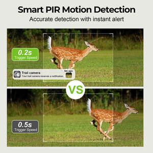 <span class=keywords><strong>1080P</strong></span> Góc rộng máy ảnh nhiệt săn bắn ngoài trời Đường Mòn wildcamera với 4G ảnh động vật bẫy săn bắn máy ảnh cho không thấm nước - Product Image 5