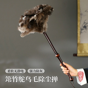 Zhuqi Pavilion Feather Duster Irregular <b>Head</b> Anti-static For Furniture Cleaning - Product Image 3