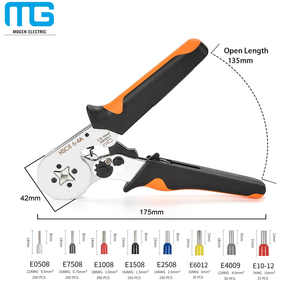 <span class=keywords><strong>Kit</strong></span> de Herramientas para Crimpar Terminales con 1200 Terminales de Cable Aislados - Product Image 4