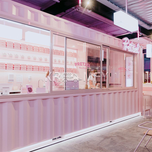 Maison de café préfabriquée mobile 2025, maisons conteneurs mobiles - Product Image 4