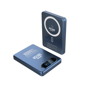 L155 10000mAh Magnetic Power Bank with 11.5mm Slim Body TFT Screen 15W Wireless 20W PD Fast <b>Charging</b> and Semi-Solid Battery - Product Image 2