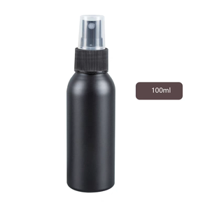 Bouteille de <span class=keywords><strong>parfum</strong></span> en <span class=keywords><strong>a</strong></span>érosol en aluminium noir mat de 100ml 250ml 500ml avec <span class=keywords><strong>pompe</strong></span> de pulvérisation de brouillard de soins personnels - Product Image 3