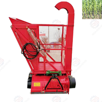 Moissonneuse-broyeuse de maïs à ensilage indépendante pour tracteurs
