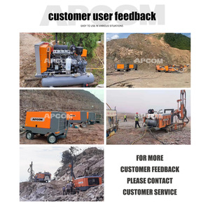 Máy Nén Khí Trục Vít Động Cơ Diesel Khai Thác Cummins 15 Bar Máy Nén Khí 15bar 550 530 Cfm Máy Nén Khí Động Cơ Diesel Khai Thác Không Khí - Product Image 6