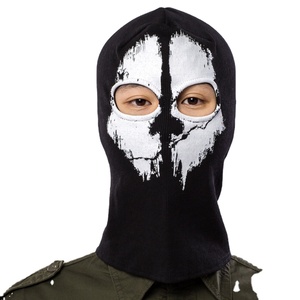 Bandane da Moto per <span class=keywords><strong>Uomo</strong></span> all'Ingrosso, Passamontagna a 2 Fori con Teschio, Maschera da Sci Fantasma, Sciarpa Scheletro, Scaldacollo - Product Image 3