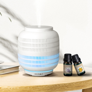 Scentcares 200ml điện siêu âm không khí mát sương mù tinh dầu hương thơm gốm độ ẩm di động cá nhân đá nước khuếch tán - Product Image 1