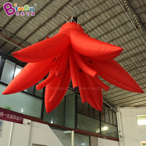 Tùy chỉnh khổng lồ <span class=keywords><strong>Inflatable</strong></span> hoa nhân tạo trang trí/Lily <span class=keywords><strong>Inflatable</strong></span> / <span class=keywords><strong>LED</strong></span> trắng Lily <span class=keywords><strong>Inflatable</strong></span> hoa với đèn <span class=keywords><strong>LED</strong></span> - Product Image 4