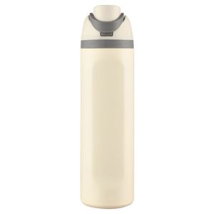 28oz 304 Stainless Steel Vacuum Insulated Dual <b>Drinking</b> Large Capacity Fruit Water Bottle <b>Flask</b> Tumbler with Handle Straw - Product Image 1