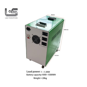 محطة طاقة محمولة متكاملة آلة أيو أحادية البلورية من السيليكون شاشة ليد نظام طاقة شمسية إمداد بطارية ليثيوم - Product Image 2