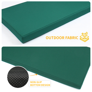 وسادة مقعد مبطنة مقاومة للماء مخصصة طويلة من حيث الحجم لحصيرة نوافذ الفناء - Product Image 2